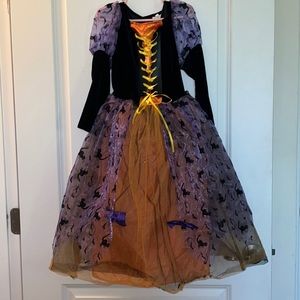 Kids Light Up Witch Halloween Costume Dress